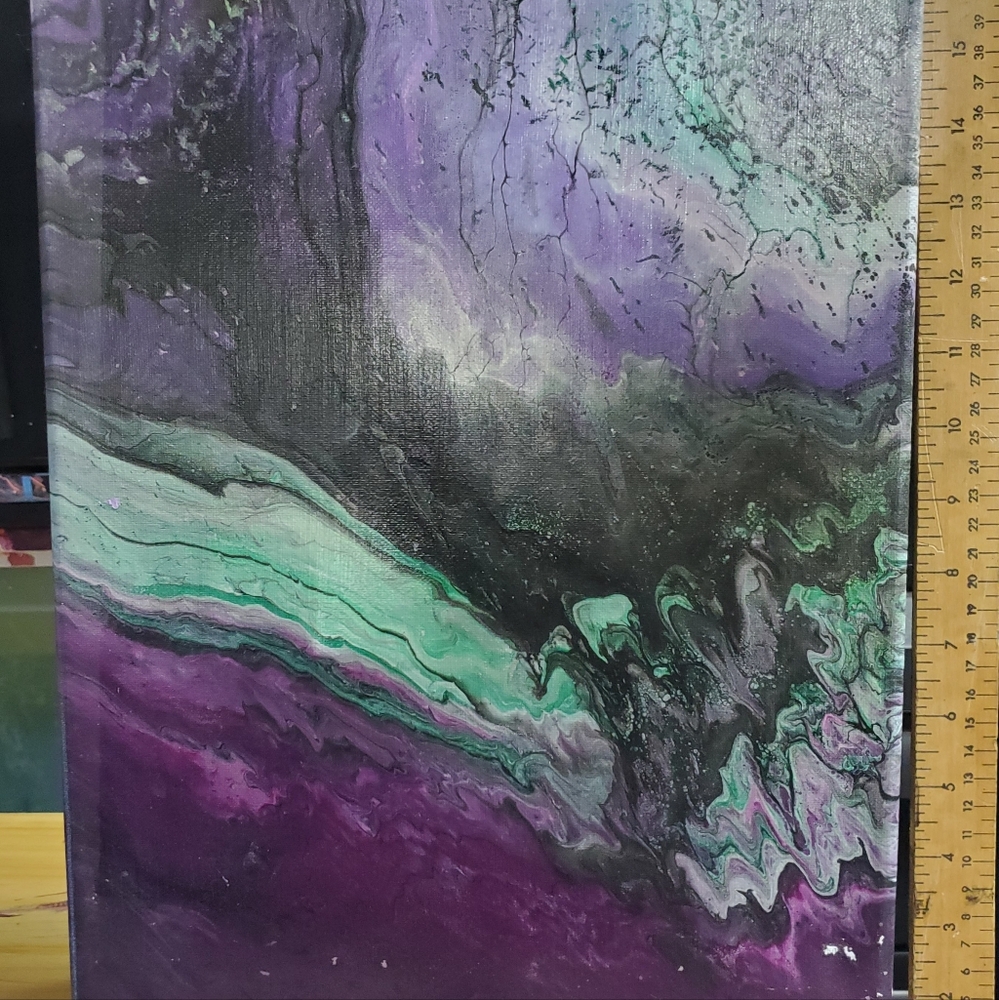 Hand painted canvas 12x16
